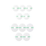 Maxbell 5 Pieces Adhesive Patches Waterproof Precut Sensor Cover for Running Cycling Round