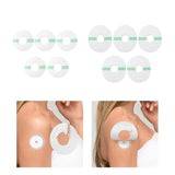 Maxbell 5 Pieces Adhesive Patches Waterproof Precut Sensor Cover for Running Cycling Round