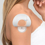 Maxbell 5 Pieces Adhesive Patches Waterproof Precut Sensor Cover for Running Cycling Round