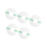 Maxbell 5 Pieces Adhesive Patches Waterproof Precut Sensor Cover for Running Cycling Round