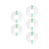Maxbell 5 Pieces Adhesive Patches Waterproof Precut Sensor Cover for Running Cycling Round