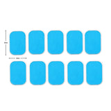 Maxbell Professional Gel Pads Hydrogel for ABS Trainer Abdominal Workout Machine 10pcs