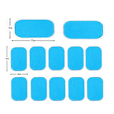 Maxbell Professional Gel Pads Hydrogel for ABS Trainer Abdominal Workout Machine 14pcs