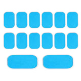 Maxbell Professional Gel Pads Hydrogel for ABS Trainer Abdominal Workout Machine 14pcs
