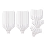 Maxbell 100x Briefs Adjustable Breathable Single Layer Handy for Salon Hotel SPA White
