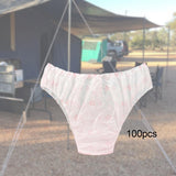 Maxbell 100x Briefs Adjustable Breathable Single Layer Handy for Salon Hotel SPA With flower