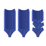 Maxbell 100x Briefs Adjustable Breathable Single Layer Handy for Salon Hotel SPA Blue