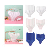 Maxbell 30x Disposable Underwear Panties Handy Elastic Waistband for Hotel Travel White