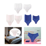 Maxbell 30x Disposable Underwear Panties Handy Elastic Waistband for Hotel Travel White