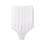 Maxbell 30x Disposable Underwear Panties Handy Elastic Waistband for Hotel Travel White