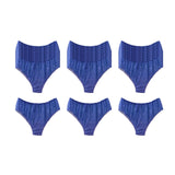 Maxbell 30x Disposable Underwear Panties Handy Elastic Waistband for Hotel Travel Blue