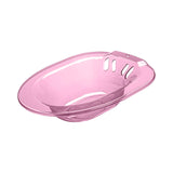 Maxbell Sitz Bath Basin for Toilet with Flusher 2000ml Bidet Durable for Women Pink