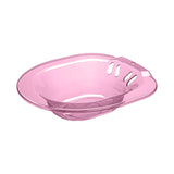 Maxbell Sitz Bath Basin for Toilet with Flusher 2000ml Bidet Durable for Women Pink