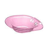 Maxbell Sitz Bath Basin for Toilet with Flusher 2000ml Bidet Durable for Women Pink