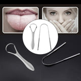 Maxbell Tongue Cleaner Tongue Coating Men Women Adults Kids Portable Thickened Style C