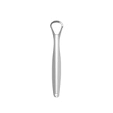 Maxbell 3x Portable Tongue Scraper Cleaner for Adults Kids Stainless Steel with Case Argent
