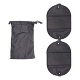 Maxbell Lightweight Foot Rest Hammock Travel Accessories Folding for Home Train Bus