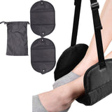 Maxbell Lightweight Foot Rest Hammock Travel Accessories Folding for Home Train Bus