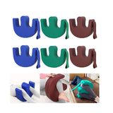 Maxbell PU Leather Elderly Turning Device Invisible Zipper Lifting and Transfer Care Sponge Blue