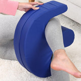 Maxbell PU Leather Elderly Turning Device Invisible Zipper Lifting and Transfer Care Sponge Blue