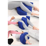Maxbell PU Leather Elderly Turning Device Invisible Zipper Lifting and Transfer Care Fiber Cloth Blue