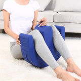 Maxbell PU Leather Elderly Turning Device Invisible Zipper Lifting and Transfer Care Fiber Cloth Blue