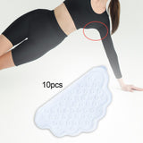 Maxbell 10 Pieces Disposable Underarm Sweat Pads Armpit Sweat Pads for Women and Men