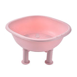 Maxbell Sitz Bath Portable Hip Wash Basin Nonslip Avoid Squatting Sitz Bath Soak Tub Pink