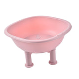 Maxbell Sitz Bath Portable Hip Wash Basin Nonslip Avoid Squatting Sitz Bath Soak Tub Pink