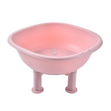 Maxbell Sitz Bath Portable Hip Wash Basin Nonslip Avoid Squatting Sitz Bath Soak Tub Pink