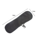 Maxbell Castor Oil Neck Pack Wrap Pad with Sliding Adjustment Buckle Flexible Buckle