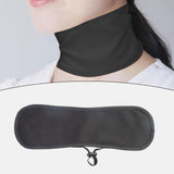 Maxbell Castor Oil Neck Pack Wrap Pad with Sliding Adjustment Buckle Flexible Buckle