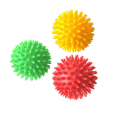 Maxbell 3 Pieces Spike Massage Balls Spiked Massager Rollers for Shoulder Back Feet Style F