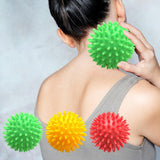 Maxbell 3 Pieces Spike Massage Balls Spiked Massager Rollers for Shoulder Back Feet Style F