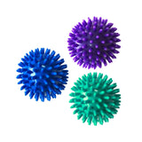 Maxbell 3 Pieces Spike Massage Balls Spiked Massager Rollers for Shoulder Back Feet Style G