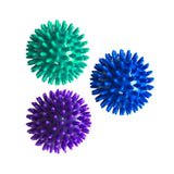 Maxbell 3 Pieces Spike Massage Balls Spiked Massager Rollers for Shoulder Back Feet Style G