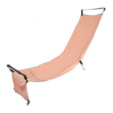 Maxbell Comfort Airplane Footrest Hammock Seat Cover Leg Rest for Flights Trains Bus Pink
