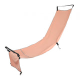 Maxbell Comfort Airplane Footrest Hammock Seat Cover Leg Rest for Flights Trains Bus Pink