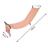 Maxbell Comfort Airplane Footrest Hammock Seat Cover Leg Rest for Flights Trains Bus Pink