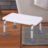 Maxbell Bath Shower Stool Non Slip Bathtub Stool for Kids Seniors Tool Free Assembly