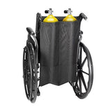 Maxbell Oxygen Cylinder Bag Oxygen Cylinder Holder for Wheelchair Walker Travel Home