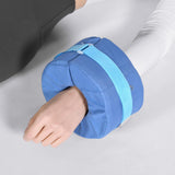 Maxbell Hand Foot Support Pillow Footrest Sleeping for Resting Positioning Household Blue
