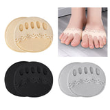 Maxbell Forefoot Metatarsal Cushion Comfortable Women Men Toe Spacers Forefoot Socks skin color