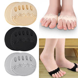 Maxbell Forefoot Metatarsal Cushion Comfortable Women Men Toe Spacers Forefoot Socks skin color
