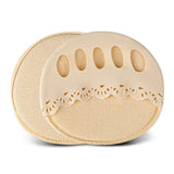 Maxbell Forefoot Metatarsal Cushion Comfortable Women Men Toe Spacers Forefoot Socks skin color