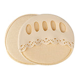 Maxbell Forefoot Metatarsal Cushion Comfortable Women Men Toe Spacers Forefoot Socks skin color