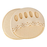 Maxbell Forefoot Metatarsal Cushion Comfortable Women Men Toe Spacers Forefoot Socks skin color