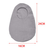 Maxbell Protective Cover for Ostomy Bag Breathable Lightweight Accessories Protector Light Brown