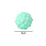 Maxbell Spiky Massage Ball Washable Portable Massage Roller Ball for Neck Legs Waist Green
