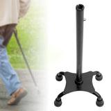 Maxbell Cane Tip Heavy Duty with Quad Support Rubber Feet Base Quad Support Cane Tip Large